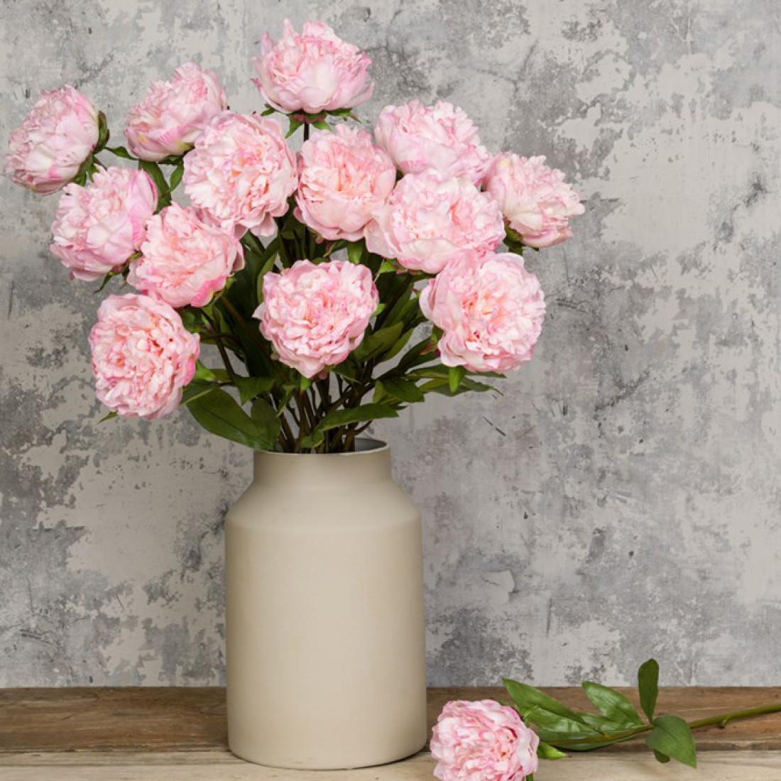 Real Touch Peony Flowers Pink Artificial Flowers